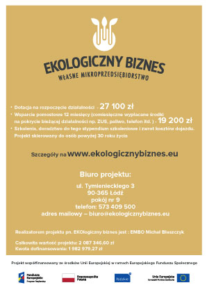 Ekologiczy Biznes-tył